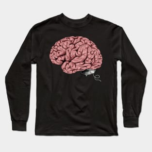 Charging brain Long Sleeve T-Shirt